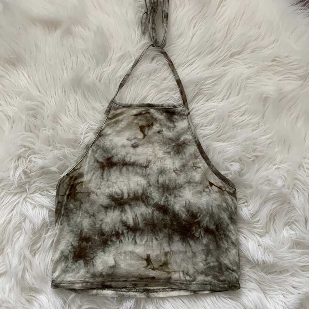Full Tilt Halter Crop Top